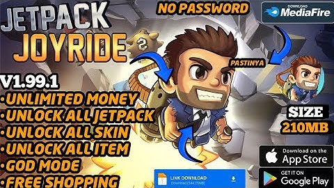 Jetpack Joyride Mod Apk 1.99.7 Terbaru 2025 - Unlimited Money & Unlock All Skin