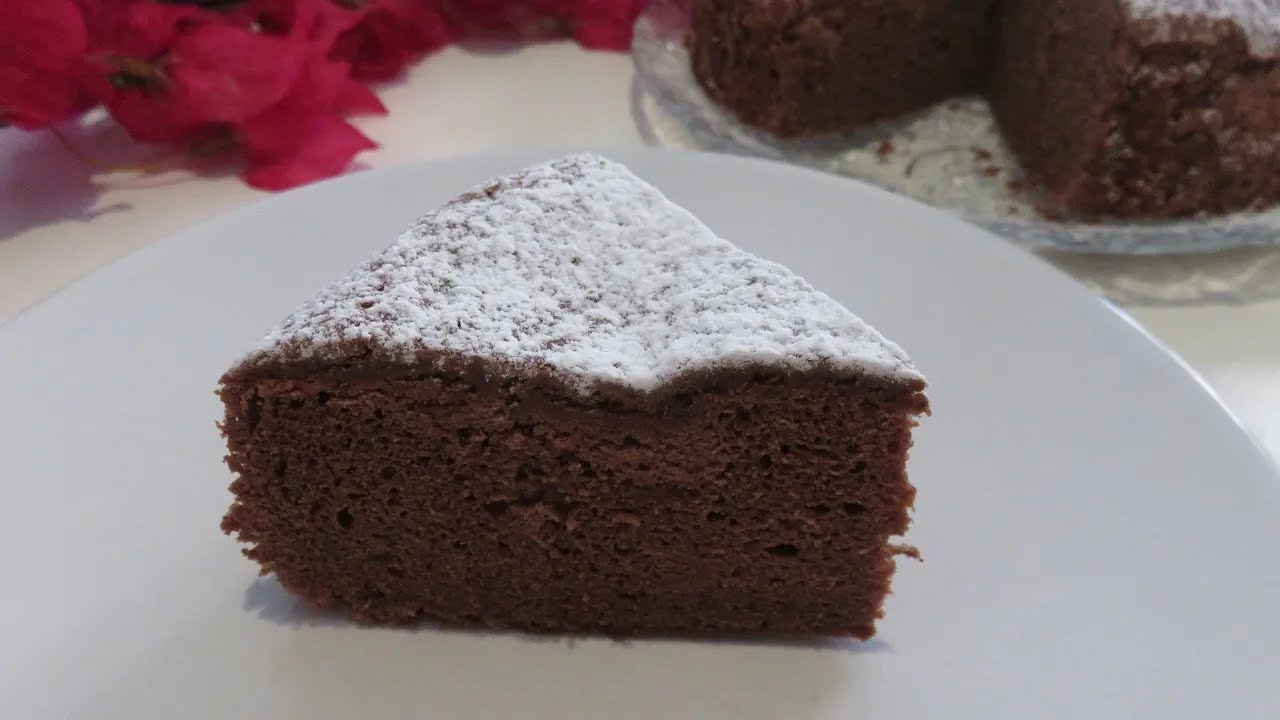 Cómo Hacer Bizcocho de Chocolate con Claras de Huevo Casero y Ligero