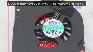 BAAA0508R5H P003 DC5V  0.5A   4 line notebook graphics system ... — Hot Deal 2026 | Limited Offer!