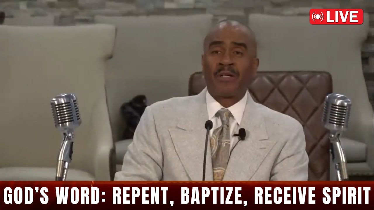 Pastor Gino Jennings [January 15, 2026]... God’s Word: Repent, Baptize, Receive Spirit