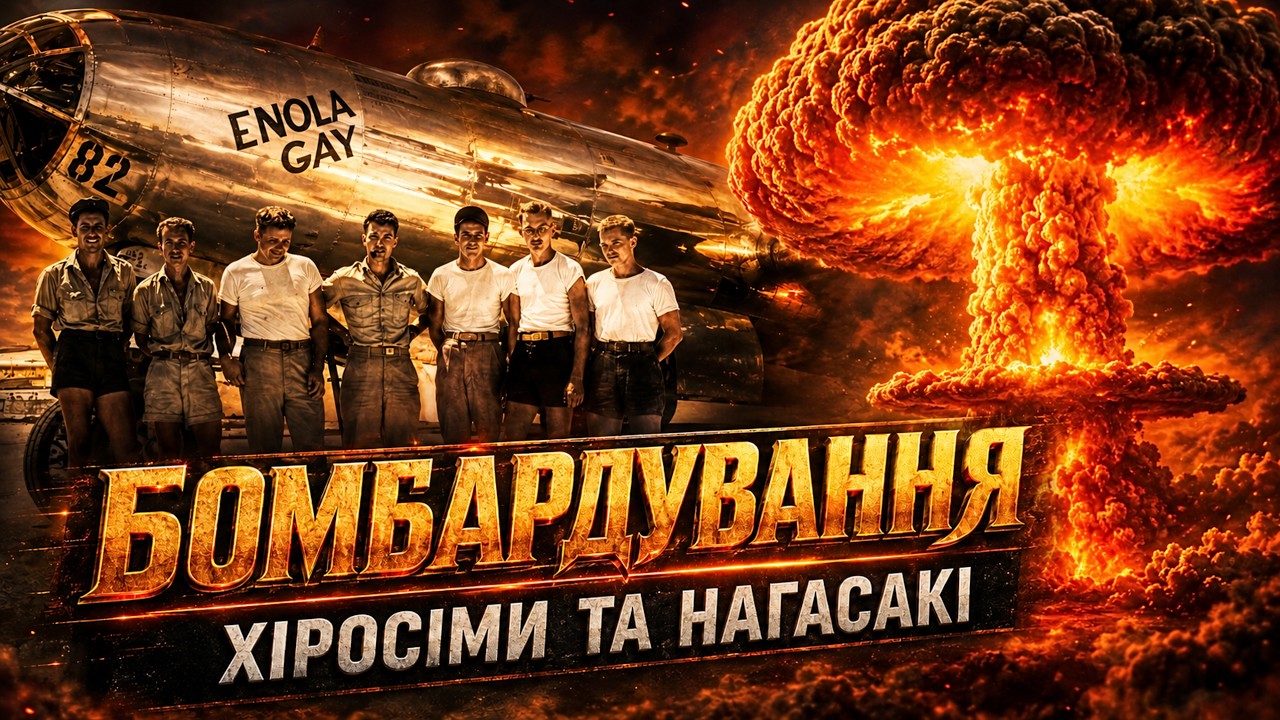 ЧОМУ Америка СКИНУЛА ЯДЕРНУ БОМБУ на ЯПОНІЮ?! Повна історія ЄДИНОГО в історії ЯДЕРНОГО БОМБАРДУВАННЯ