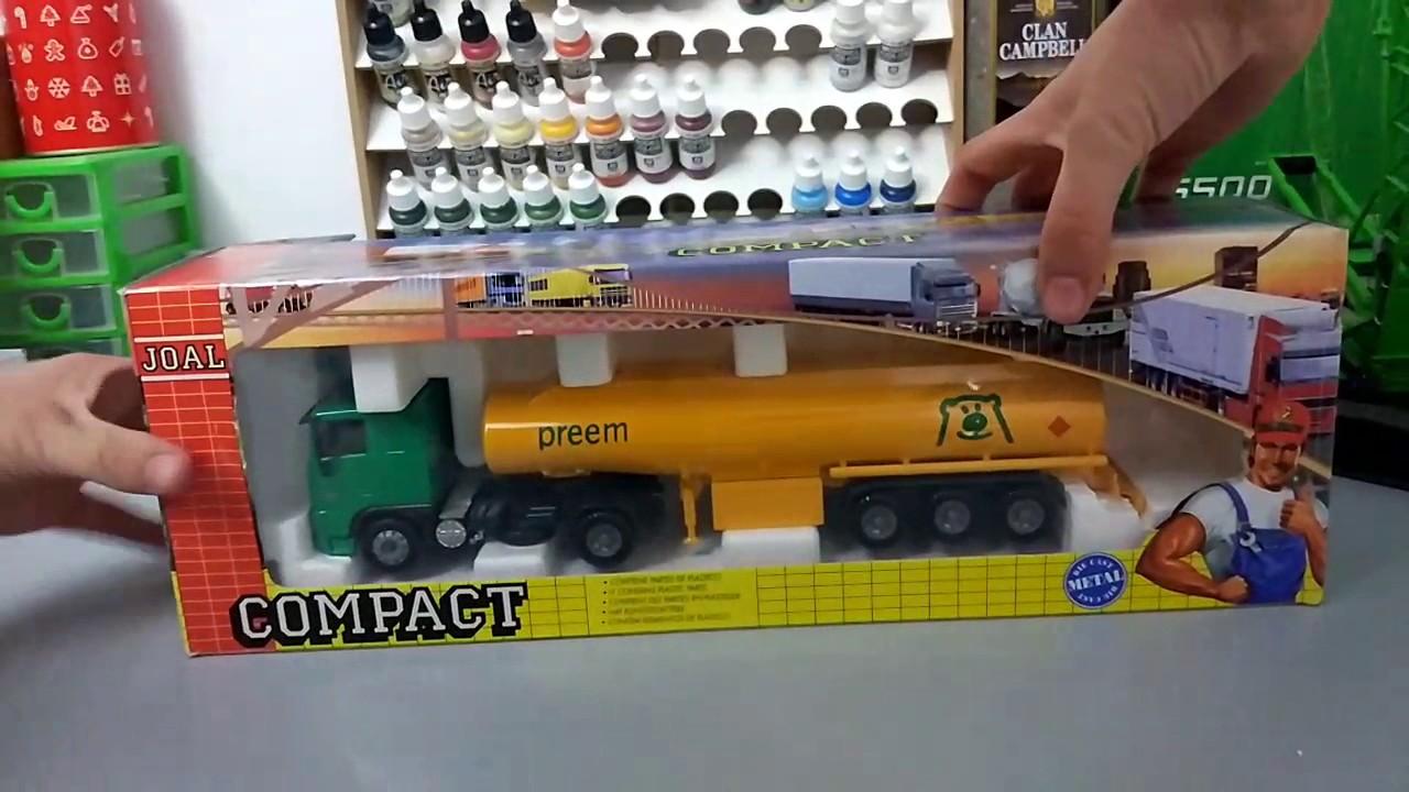 Dad 95XF Low cab truck with tanker PREEM  JOAL ref: 346   