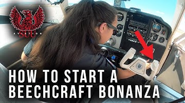 How to Start Up & Takeoff in a Beechcraft Bonanza 🛫