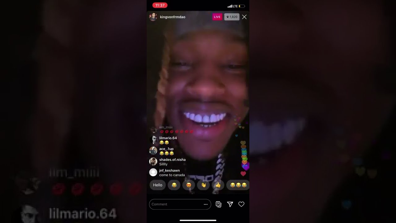 KING VON DISS FBG DUCK & 63RD ON INSTAGRAM LIVE !!!😱
