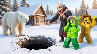 ROBLOX and GRANDMA! Bacon DISAPPEARED Underground! screenshot 5