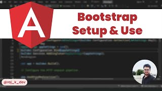 Angular bootstrap install & demo [Hindi] | @raj_k_dev| 04