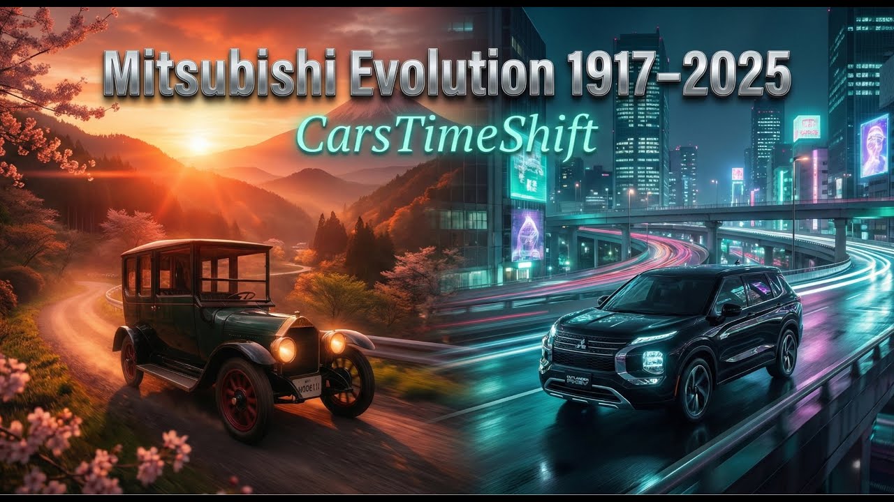Mitsubishi Evolution 1917–2025 | CarsTimeShift