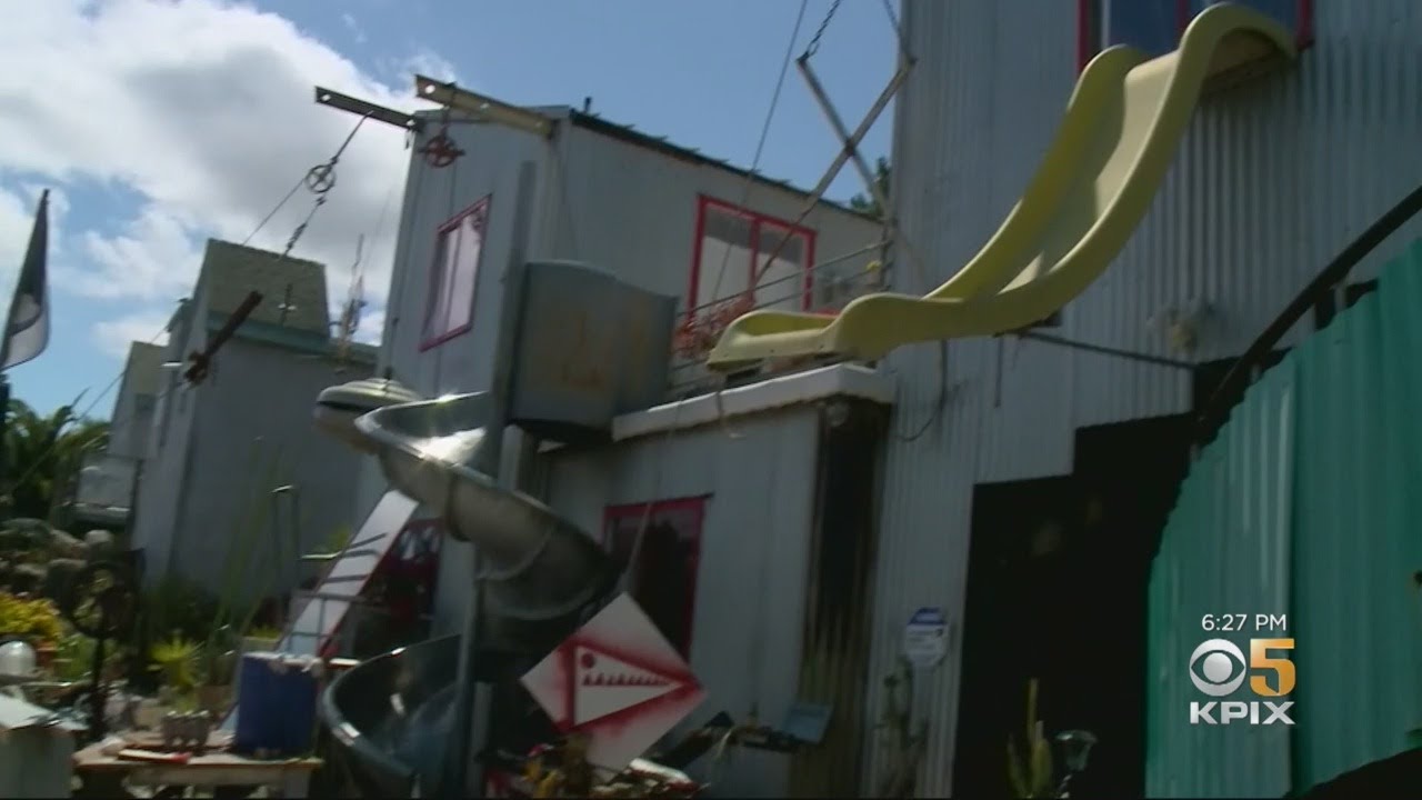 Marin County Officials Say Man's Quirky Property Is A 'Junkyard,' But He Calls It Art - YouTube