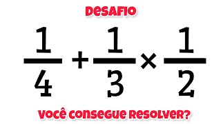 EXPRESSÃO NUMÉRICA: ¼+⅓×½ screenshot 5