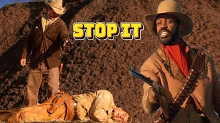 Never Bully Someone In Front Of A Black Cowboy | #movie #film #cowboys #oldmovies #stopbully 