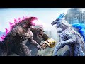 جودزيلا وكونج بيتحدوا وبيحاربوا وحوش اسطوريه جايه من باطن الارض ملخصGodzilla X Kong The New Empire 