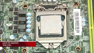 Lenovo Thinkserver Ts460 Removing A Cpu