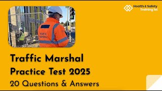 Traffic Marshal Mock Test 2025 | 20 Questions & Answers
