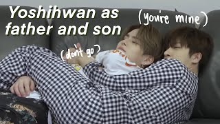 yoshihwan being the most soft and adorable father and son relationship ever in treasure