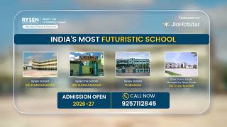 Admissions Open 2026–27 | Rysen School Sri Ganganagar | A Future-Ready School