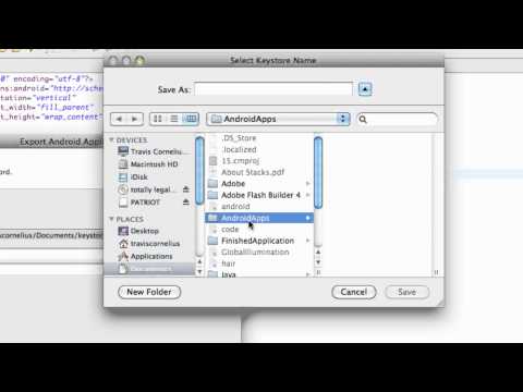 - 145 - Exporting apk and signing keystore.MP4