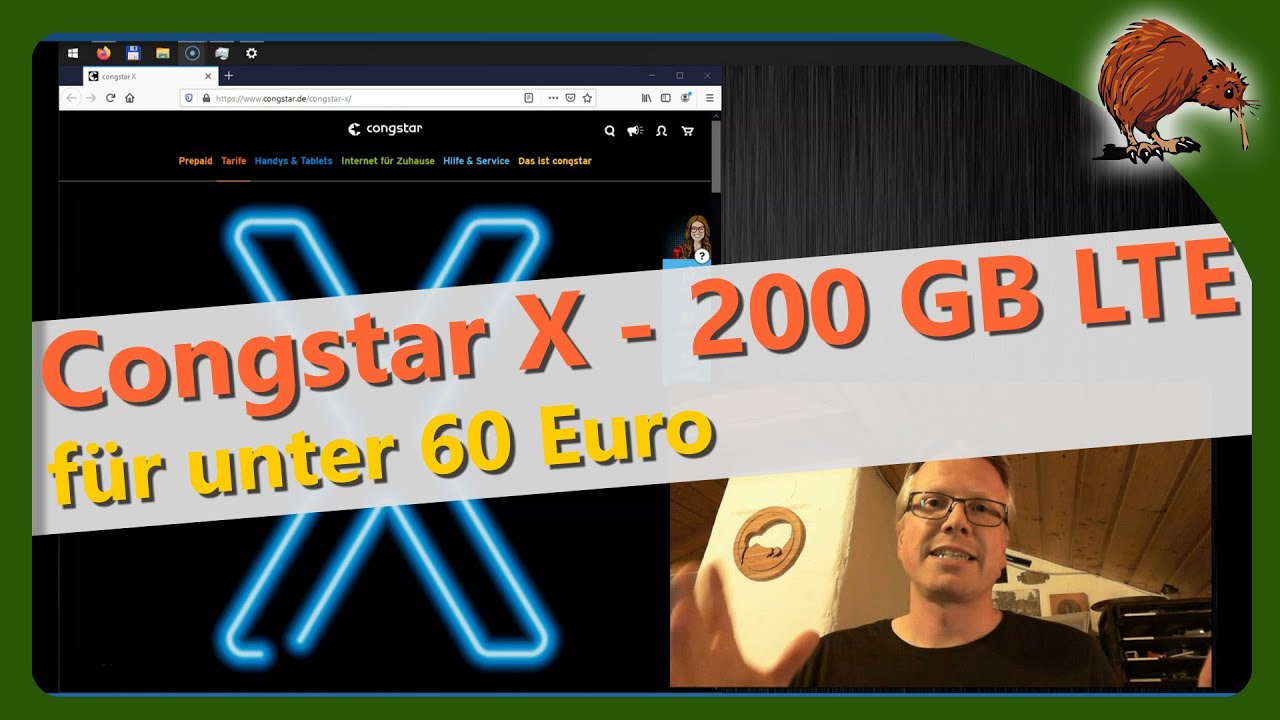 Update Congstar X - 200 GB Datenvolumen im Telekomnetz