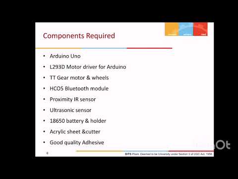 Robotics Arduino Based Project | Voice Controlled Obstacle Avoidance Robot | By - 2020H1060272H