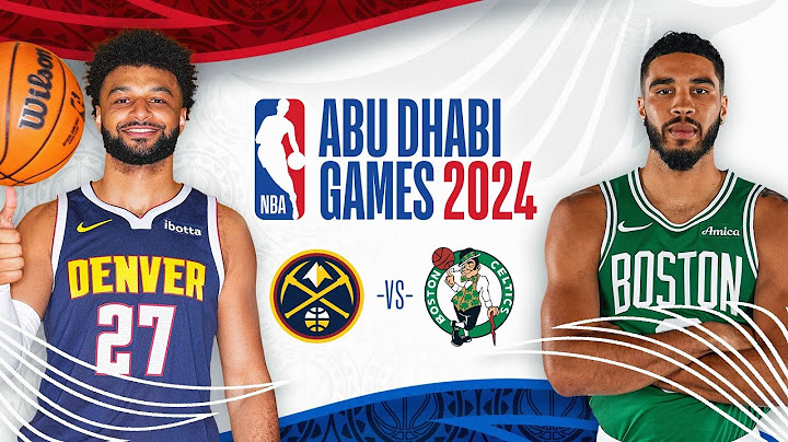 Denver Nuggets vs Boston Celtics | ABU DHABI GAMES | October 6, 2024