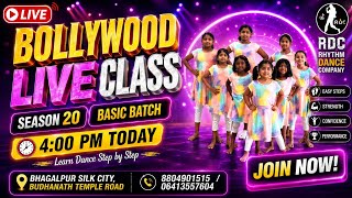 4 PM Daily Live 💃 | Learn Bollywood Dance from Basic | Session 20 | RDC Rhythm Dance Company
