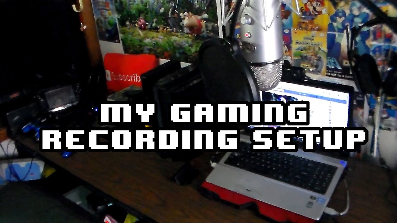 My Gaming/Recording Setup YouTube