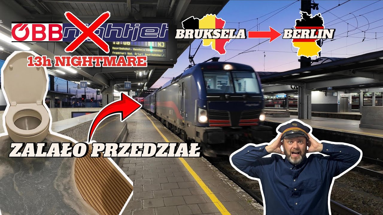 Anglia ➔ Polska pociągiem | Odcinek 2: Belgia – Niemcy 🚆