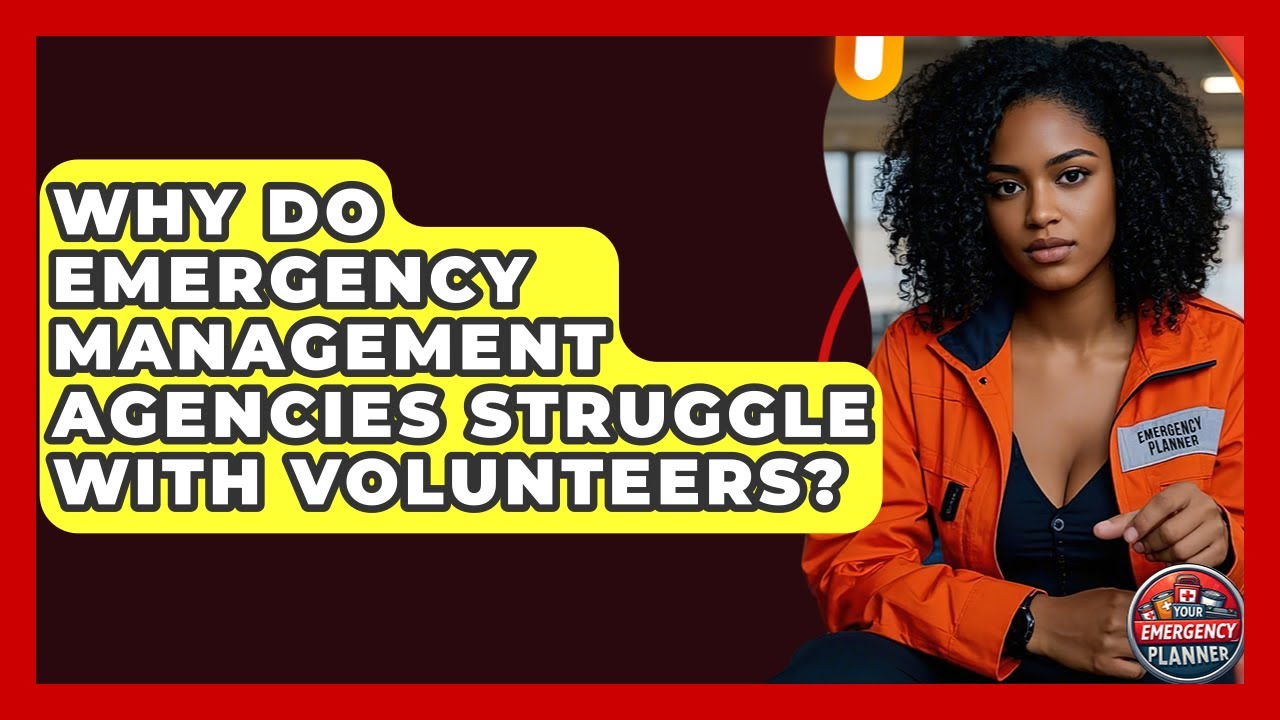 Why Do Emergency Management Agencies Struggle With Volunteers? - Your Emergency Planner