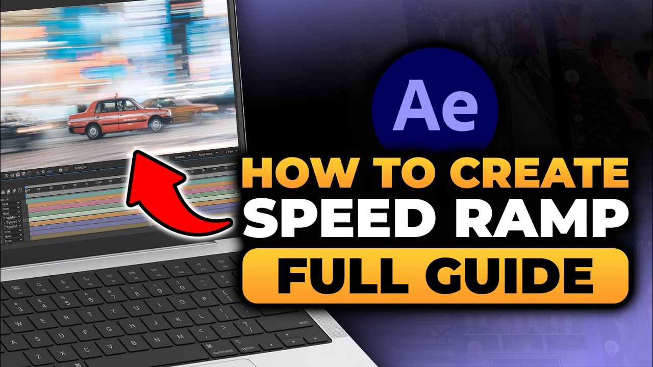 Speed Ramp After Effects (FAST & EASY) | 100% WORKS | NO Yapping! | After Effects Speed Ramp