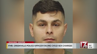 Former NC police officer facing child sex charges