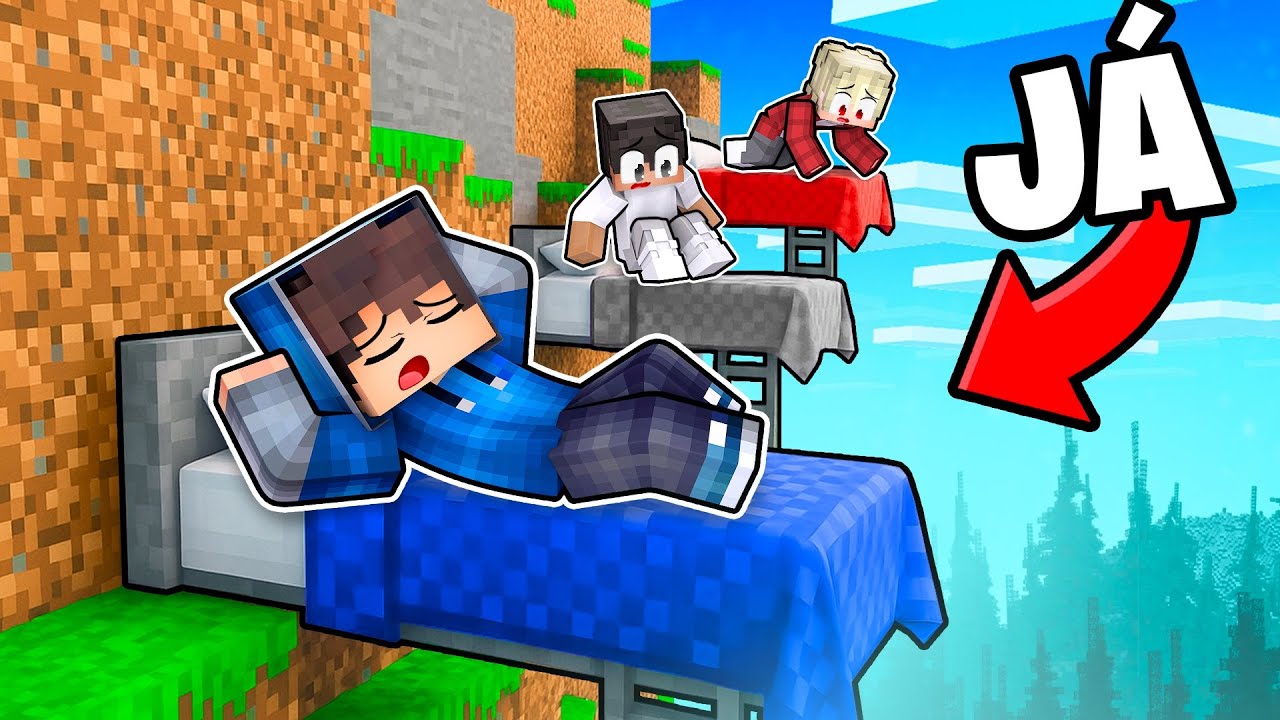 PŘESPÁVAČKA na NEJNEBEZPEČNĚJŠÍM MÍSTĚ v Minecraftu!