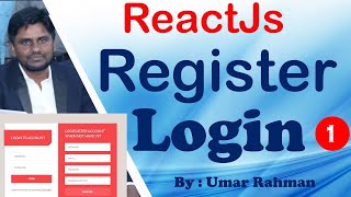 1.React js Registration Login with PHP MySQL | Reactjs Tutorial | React Js Login Register Example