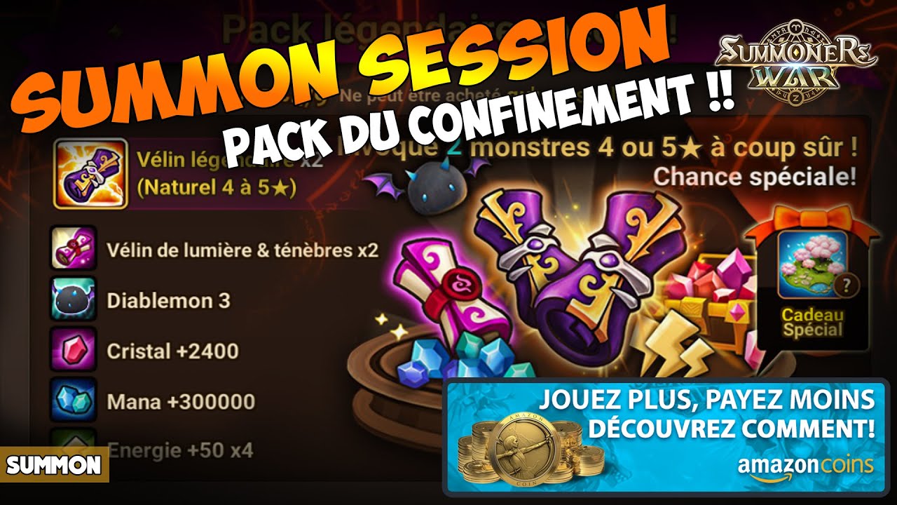 COACHNG COMPLET POUR COMPTE C3 (VYXTZ) ! Summoners war - YouTube