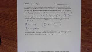 Unit 4 FRQ (A)