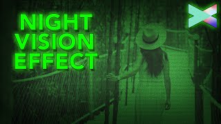 How To Make Night Vision Effect On Filmora X | Filmora Night Vision screenshot 1