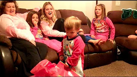 I WILL OPEN ALL THESE DAMN PRESENTS