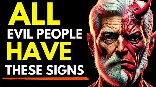 6 RED FLAGS That REVEAL The PERSON Next To You Is EVIL - STOIC PHILOSOPHY