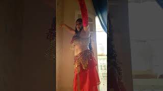 Dança do ventre ao entardecer #bellydance #entardecer