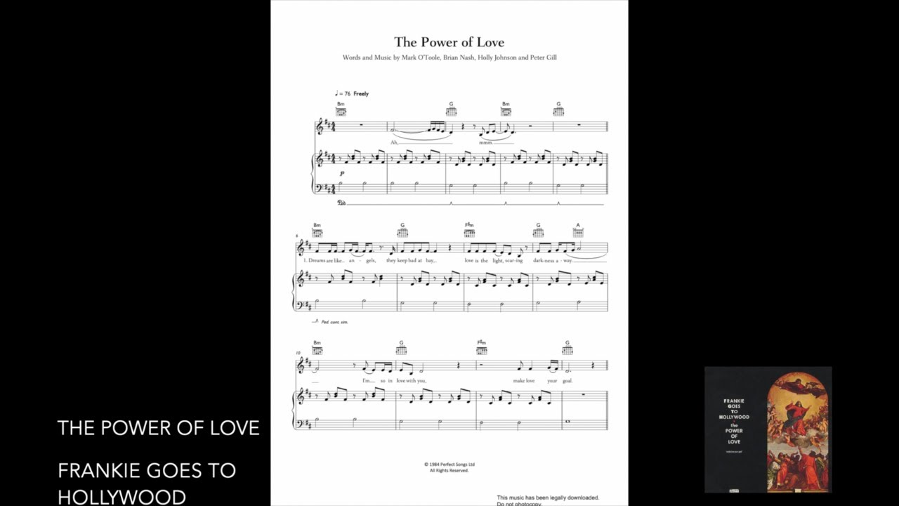 The Power Of Love - Frankie Goes to Hollywood - YouTube