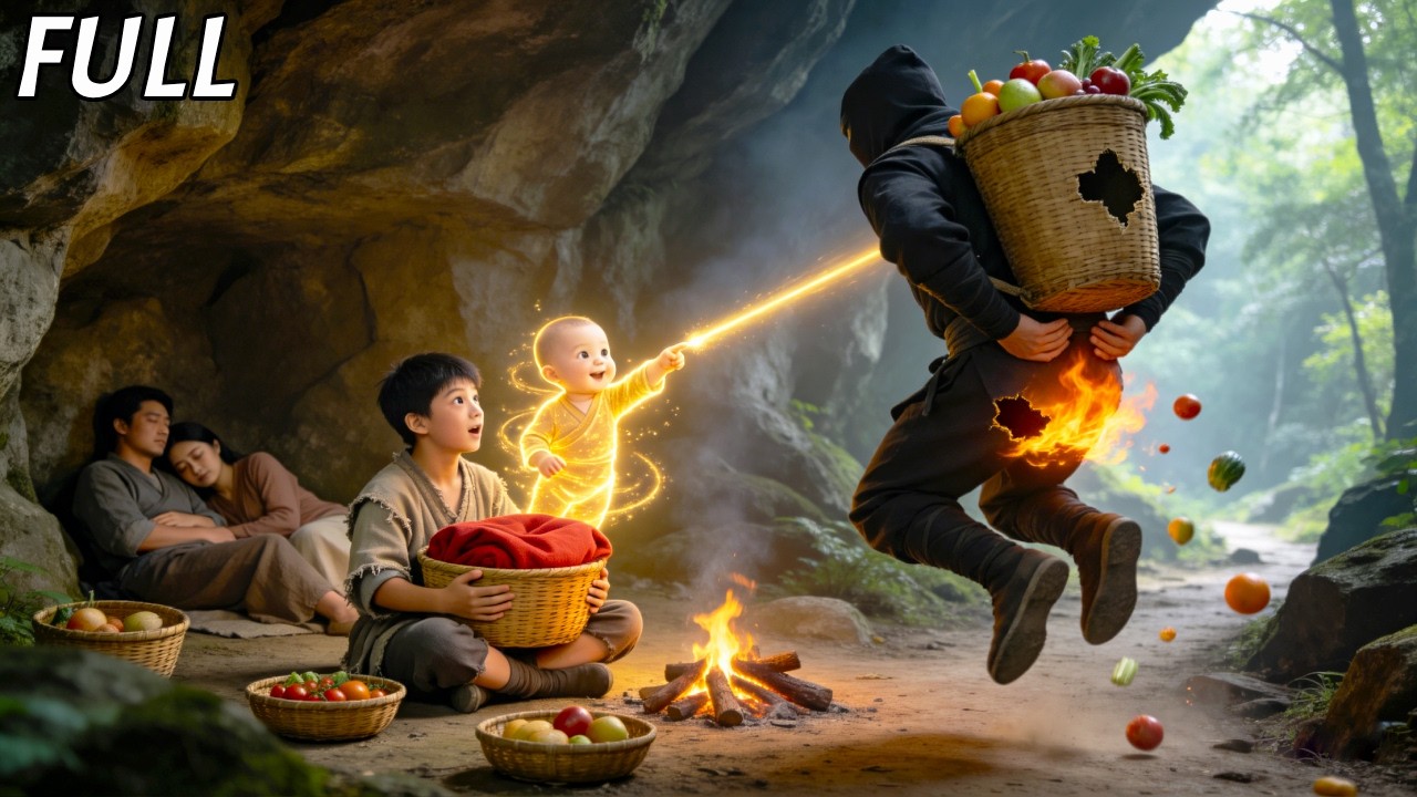 وُلدت بكارثة جوع💔 أسرتي على وشك الهلاك! لكنني نجم الحظ، أكشف الأشرار ونأكل لحمًا كل يوم!🔥