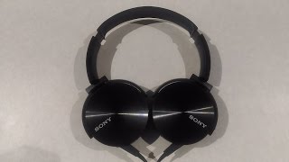SONY MDR-XB 450..REVIEW!!!