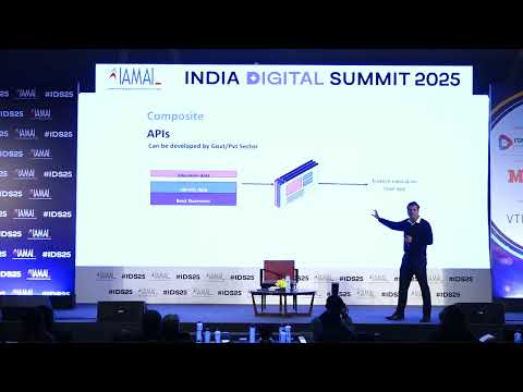 Data Exchange & Entity Locker: Insights by Shri Nand Kumarum | IDS 2025 - video from IAMAI