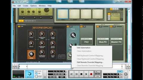 Reason 5 Showcase: Kong Drum Designer - FX Modules