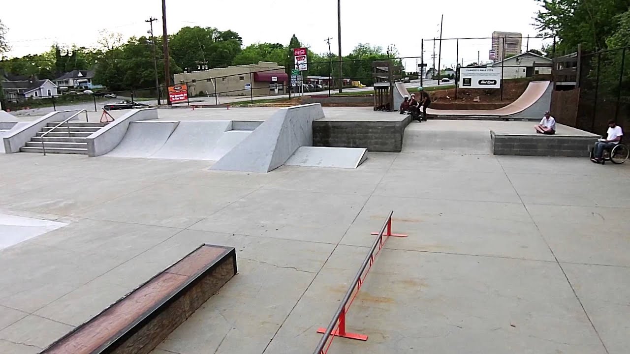 Drone Video at Hot Spot Rollerblading Session (Spartanburg, SC)