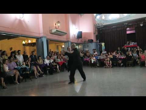 Guillermina Quiroga y Mariano Diego Logiudice en Milonga La Nacional Jan 2017 2/2