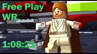 [Former WR] LEGO Star Wars: The Complete Saga Free Play Speedrun in 1:08:21