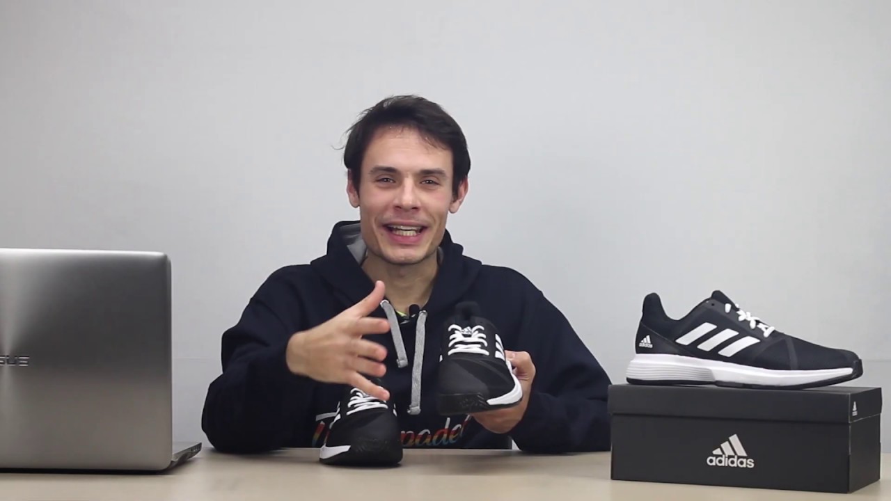 Ondas Chimenea regla Zapatillas Adidas Courtjam Bounce M | Time2Padel - YouTube