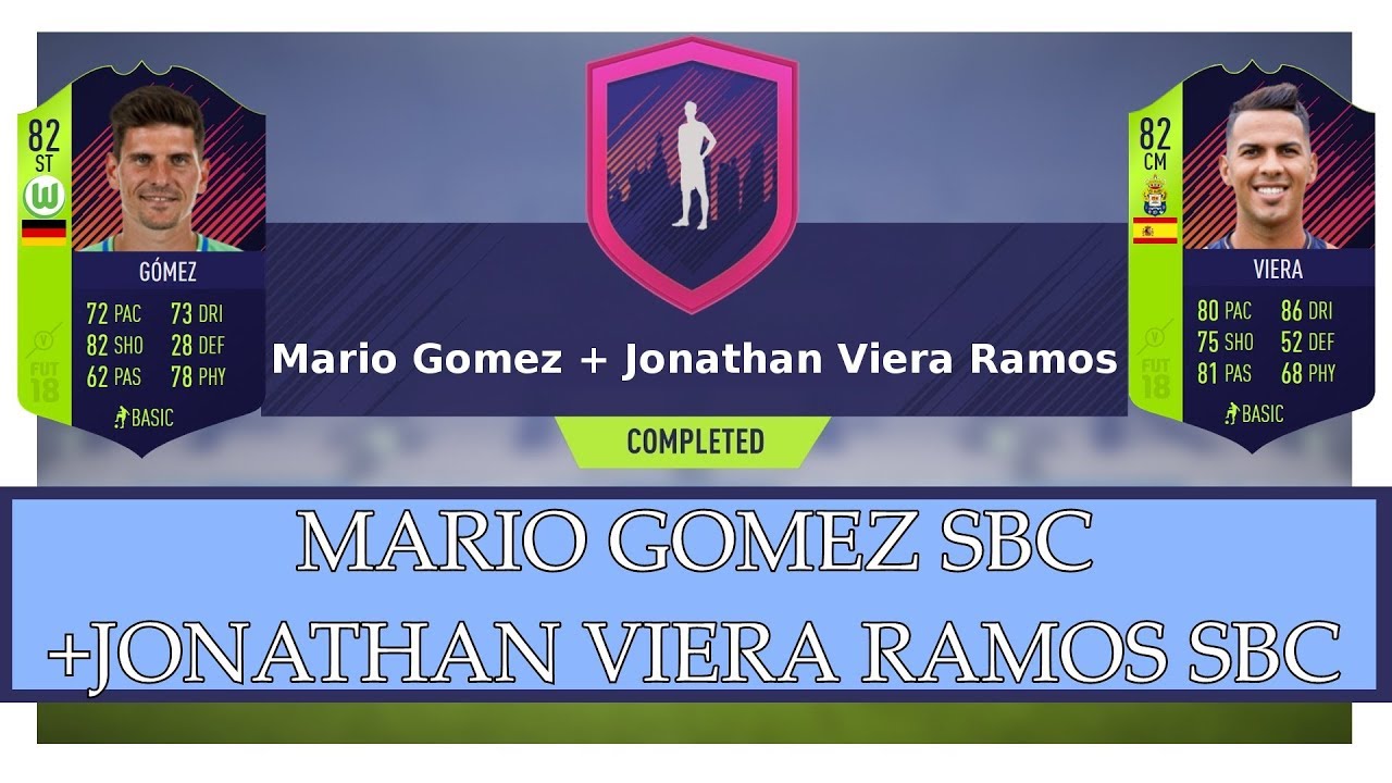 PATH TO GLORY SBCs / MARIO GOMEZ SBC + JONATHAN VIERA RAMOS SBC (CHEAP+EASY)