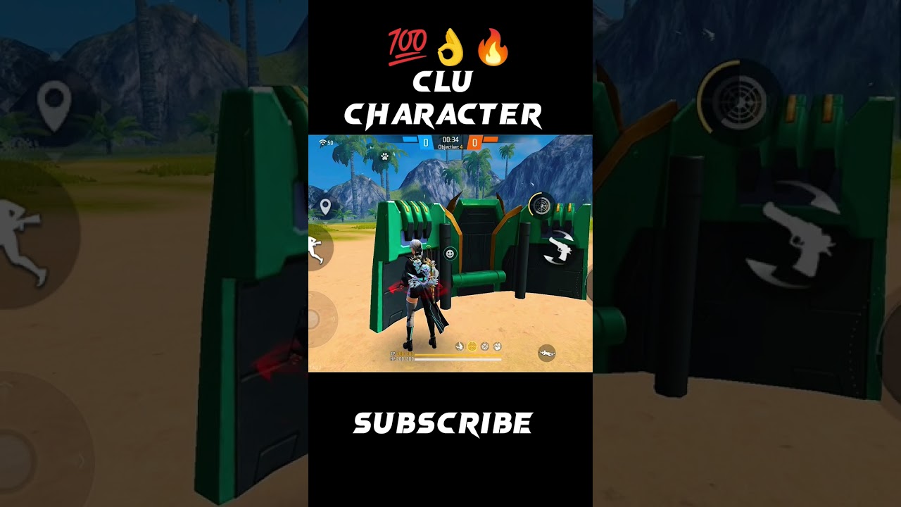 clu character ability👍 | how is best? | free fire character ability check| 