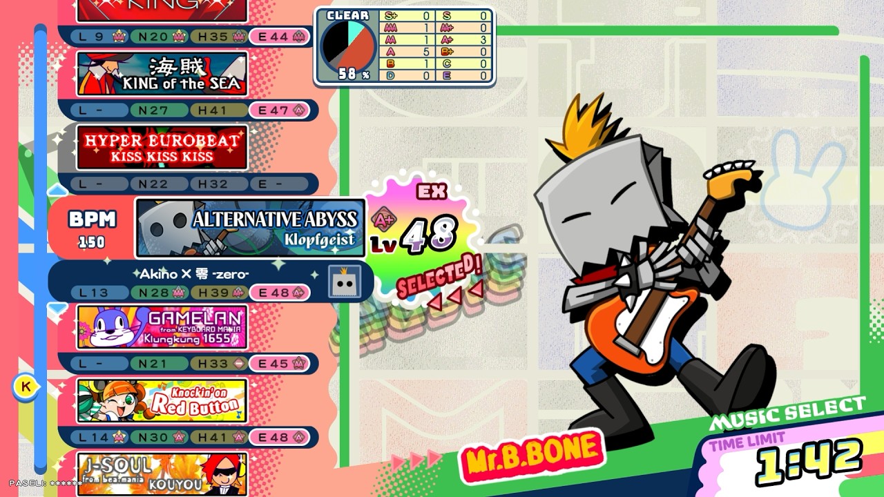 ポップン】オルタナティブアビス/Klopfgeist(EX)Lv48/(H) Lv39/(N