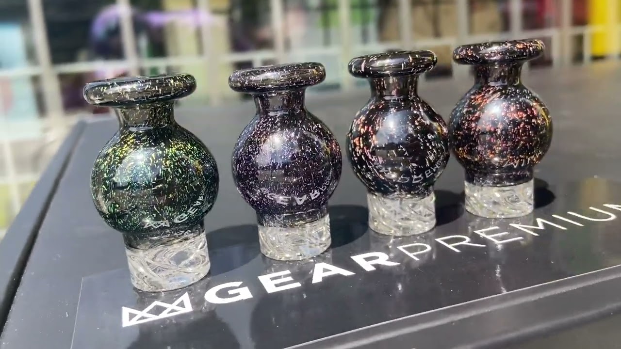 Gear premium dichroic spinner whirlpool carb caps